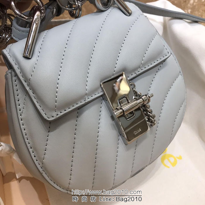 Chloe克洛伊 2018 最新一季春夏主打款 金屬圈手柄 mini號小豬包  ypk1017